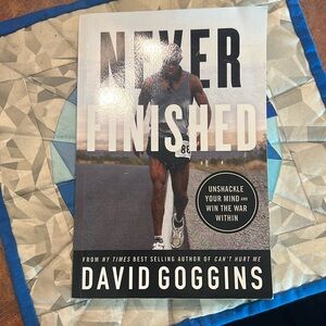 Never Finished by David Goggins - Personal Development book